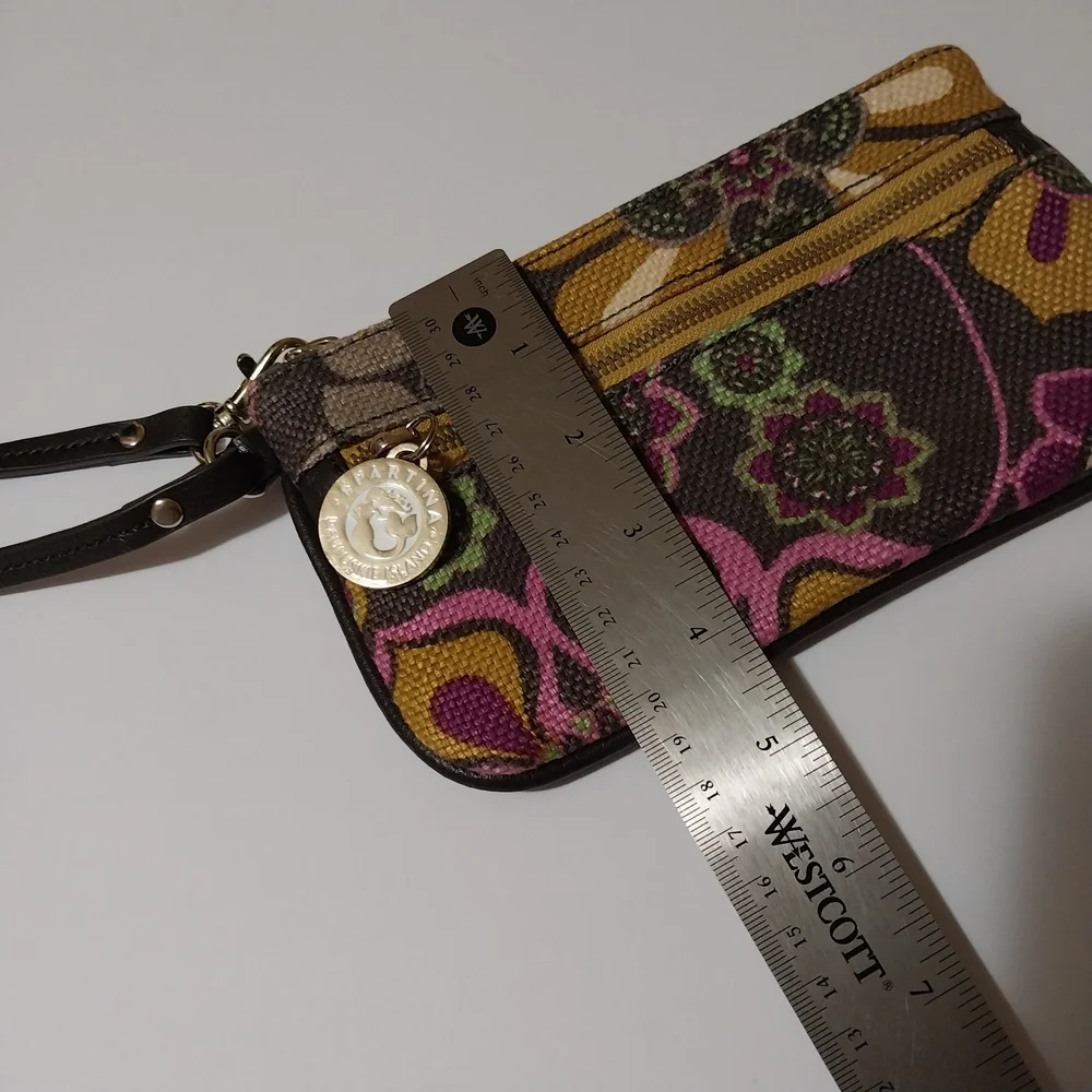 Spartina‎ 449 Floral Wristlet - Black, Yellow, Pink